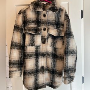 NWOT Cara Loren plaid jacket